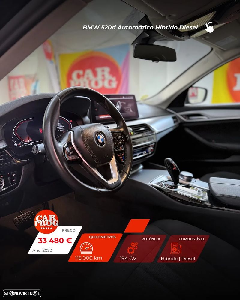 BMW 520 d Line Luxury Auto - 5