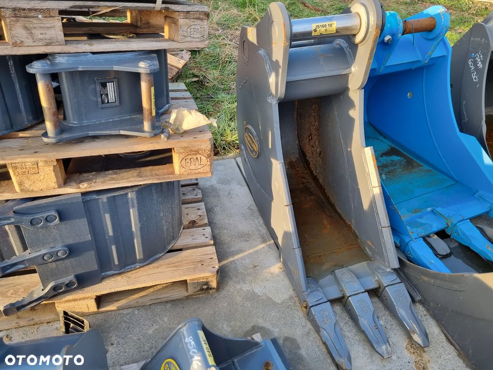 Łyżka do koparki Strickland 60cm złącze Miller Tefra 80mm sworzeń do kopania koparka szybkozłącze 45,50,90,100.