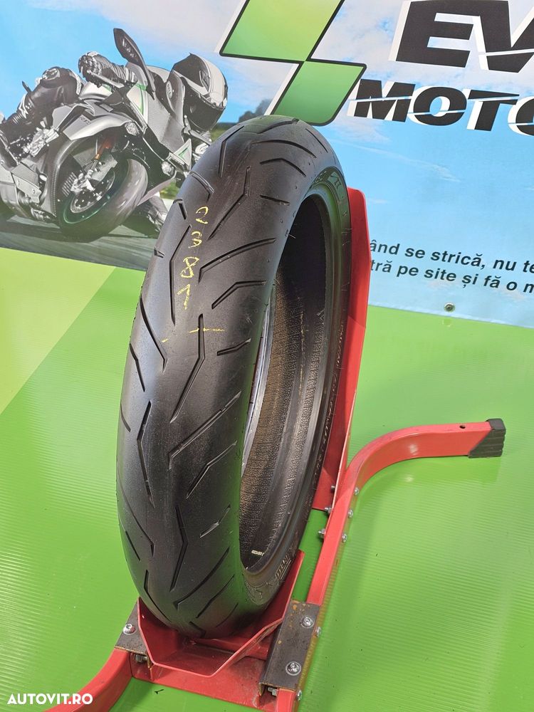 Anvelopa Moto 120 70 17 Pirelli Diablo Rosso 2 C2381 Cauciuc Fata - 1