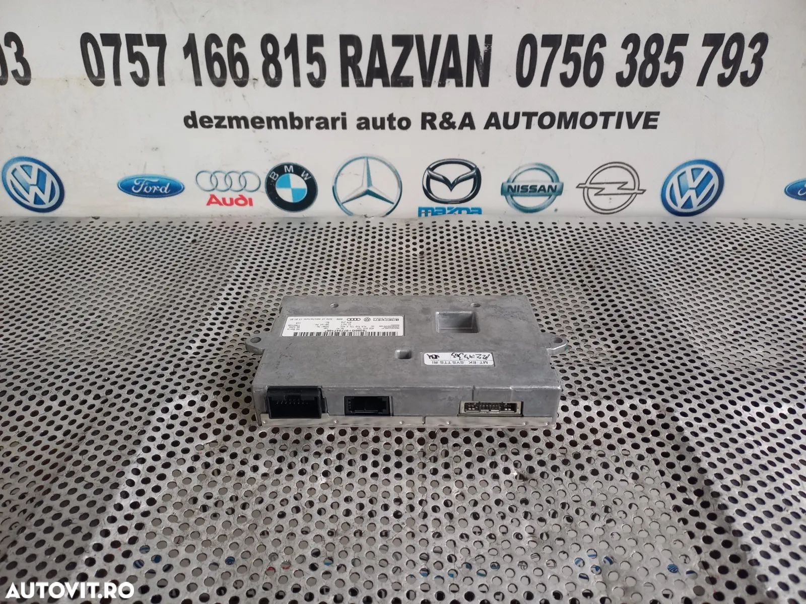 Modul Interferenta MMi Audi Q7 4L A6 C6 A8 D3 Etc Cod 4E - Dezmembrari Arad - 1