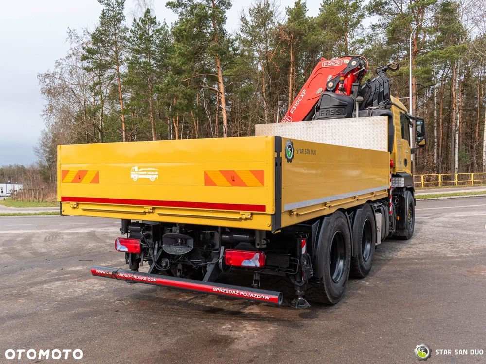 MAN TGS 26.440 6x4 FASSI F310CXP HDS Żuraw Siodło - 9