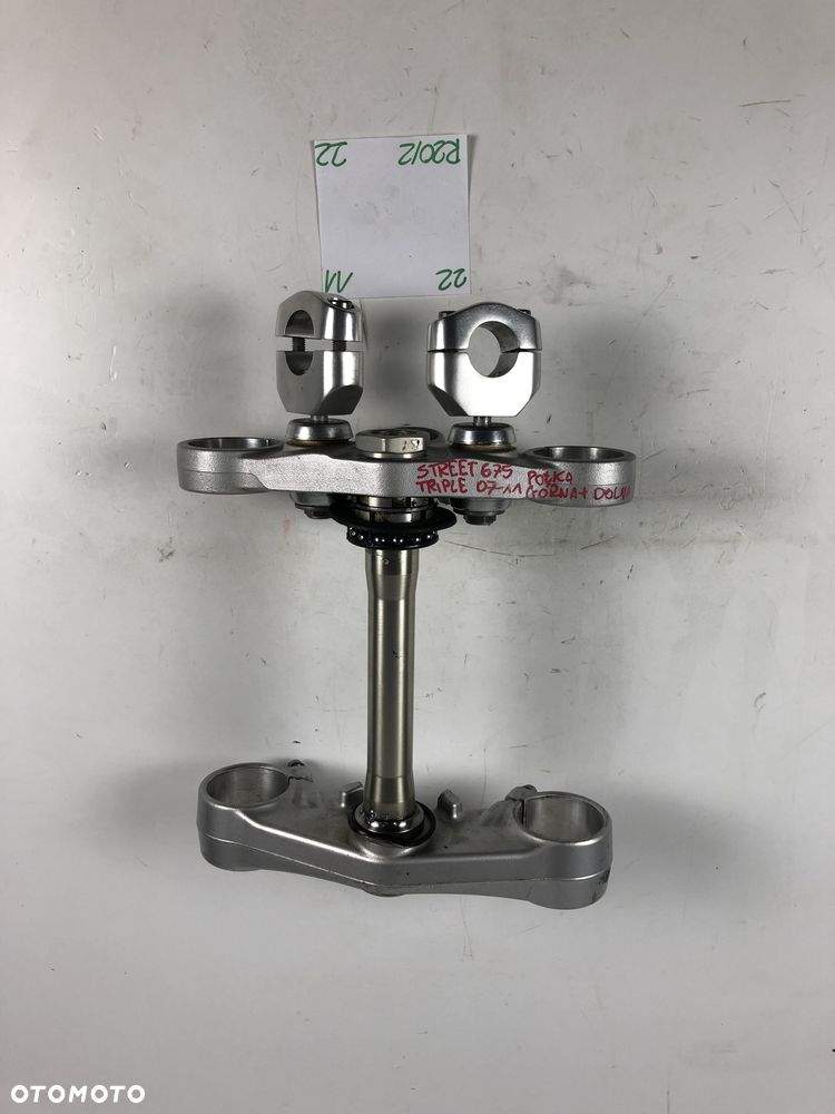 Triumph Street Triple 675 07-11 półka dolna + górna komplet - 1