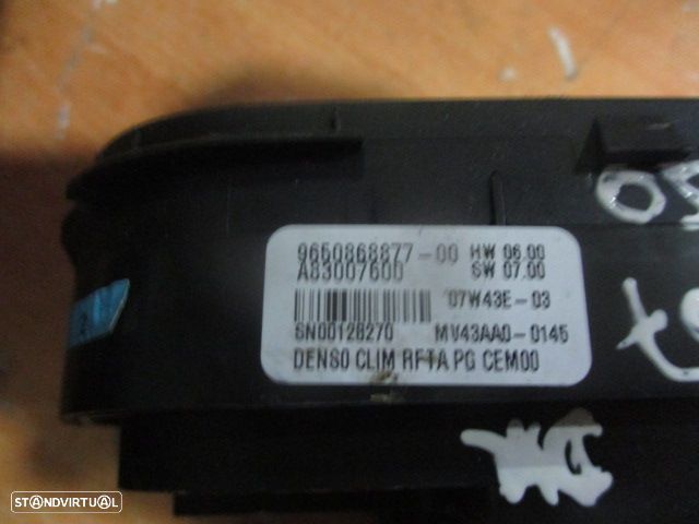 Display Relogio 9650868877 CITROEN C4 PICASSO 2007 - 1