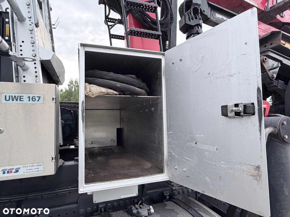 Scania 590R V8 z palfinger s270L z Niemiec od właściciela 2021/22 perfekcyjny stan do drewna drzewa dłużyce z wózkiem DOLL 6x4 ASO SCANIA KONTRAKT - 30