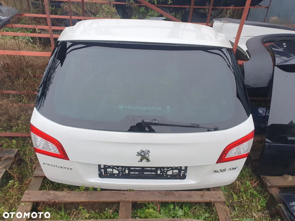 KLAPA BAGAŻNIKA PEUGEOT 508 LAK KWED
