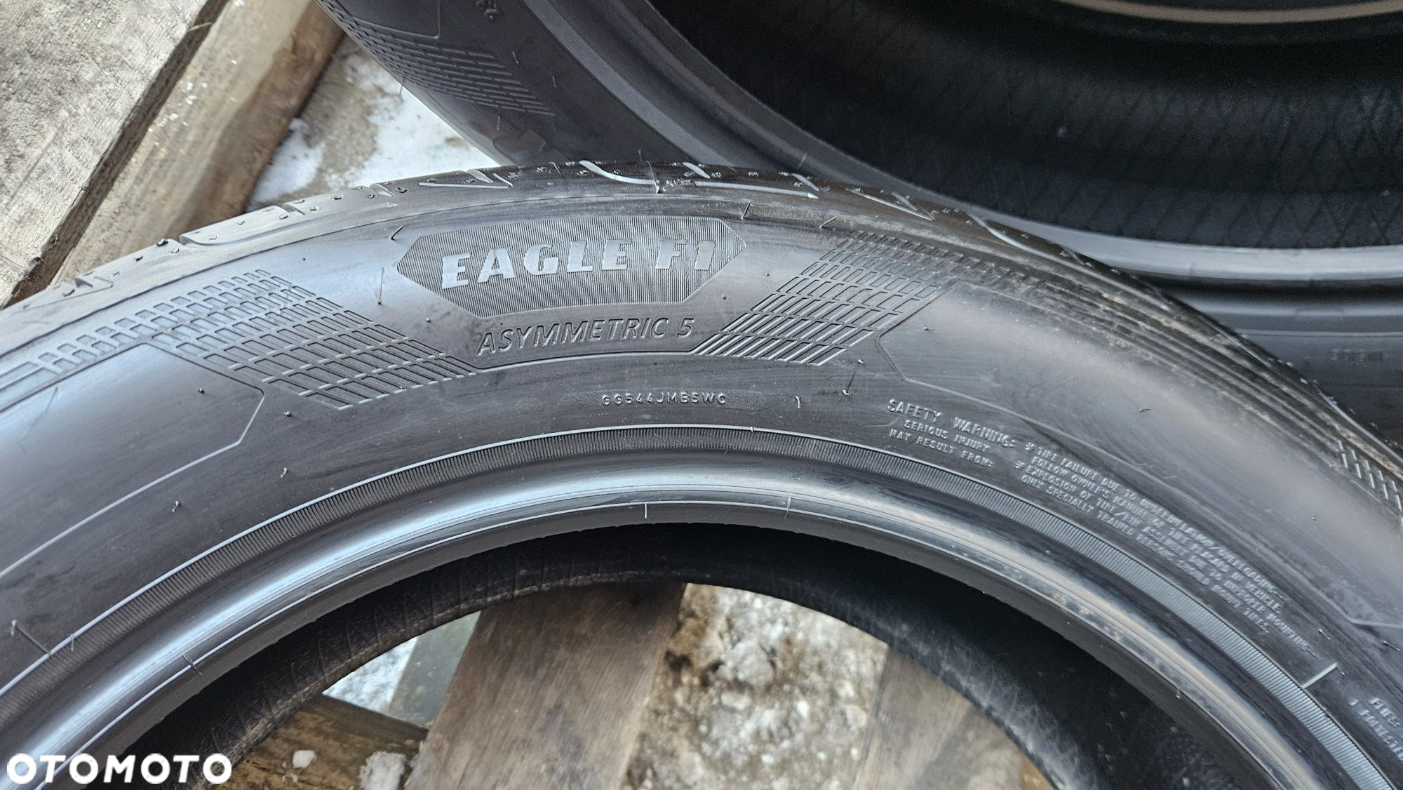 opony nowe 235/55R18 Goodyear EAGLE F1 asymetric 5 DEMO - 7