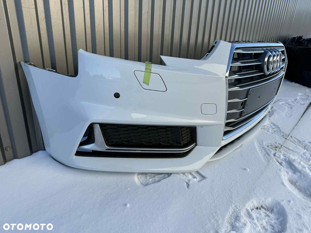 Audi A4 B9 S Line Zderzak Przód Przedni Sprysk. PDC 15-19 Kolor: LS9R - 2