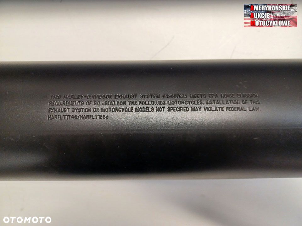 Tłumiki Vance & Hines, nowe, czarne, 4.5" Torquer 450 Slip-On 46674 - 7