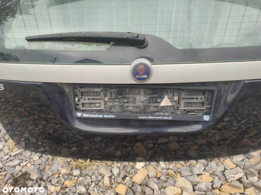 KL KLAPA TYŁ KOMBI GOŁA SAAB 9-3 SS 03- 298 CZARNE - 4
