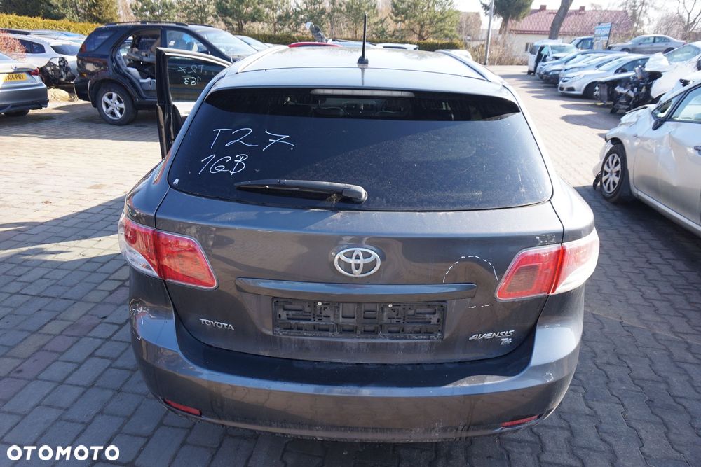 KLAPA BAGAŻNIKA TYLNA AVENSIS III T27 PH1 KOMBI 1G3  SZARY TOYOTA 2009-2011 - 3