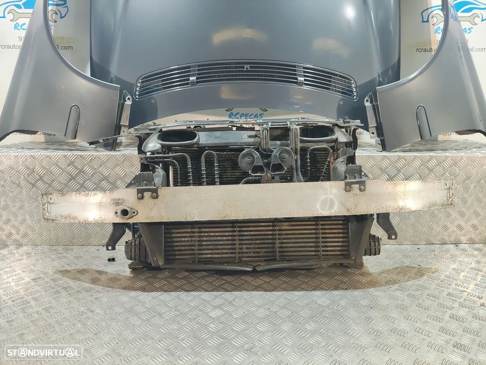 FRENTE COMPLETA MERCEDES BENZ CLASS C W203 SPORT COUPE CAPOT PARACHOQUES SENSORES GUARDA-LAMAS OTICAS RADIADOR VENTILADOR FRENTE FIBRA REFORÇO - 20