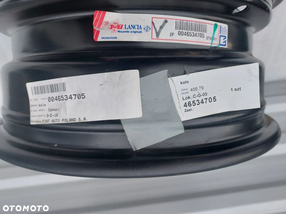 Obręcz koła Bravo Brava Doblo 5,5 x 14" felga stalowa - 3