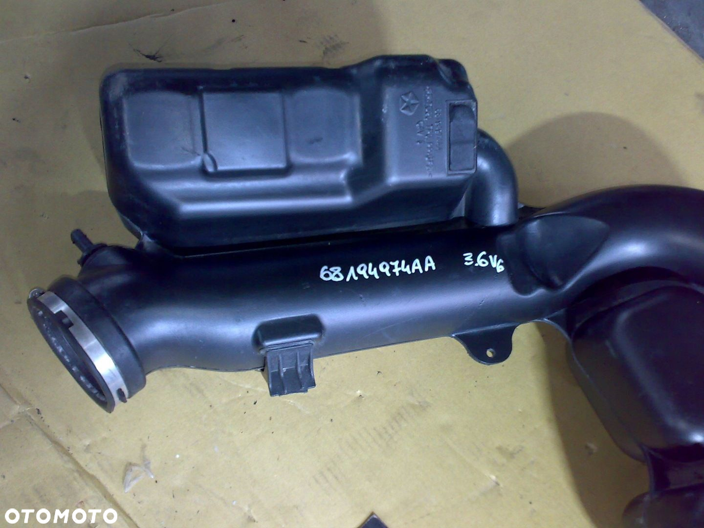JEEP GRAND CHEROKEE WK2 DODGE DURANGO 3.6 14- RURA DOLOT REZONATOR FILTRA - 3