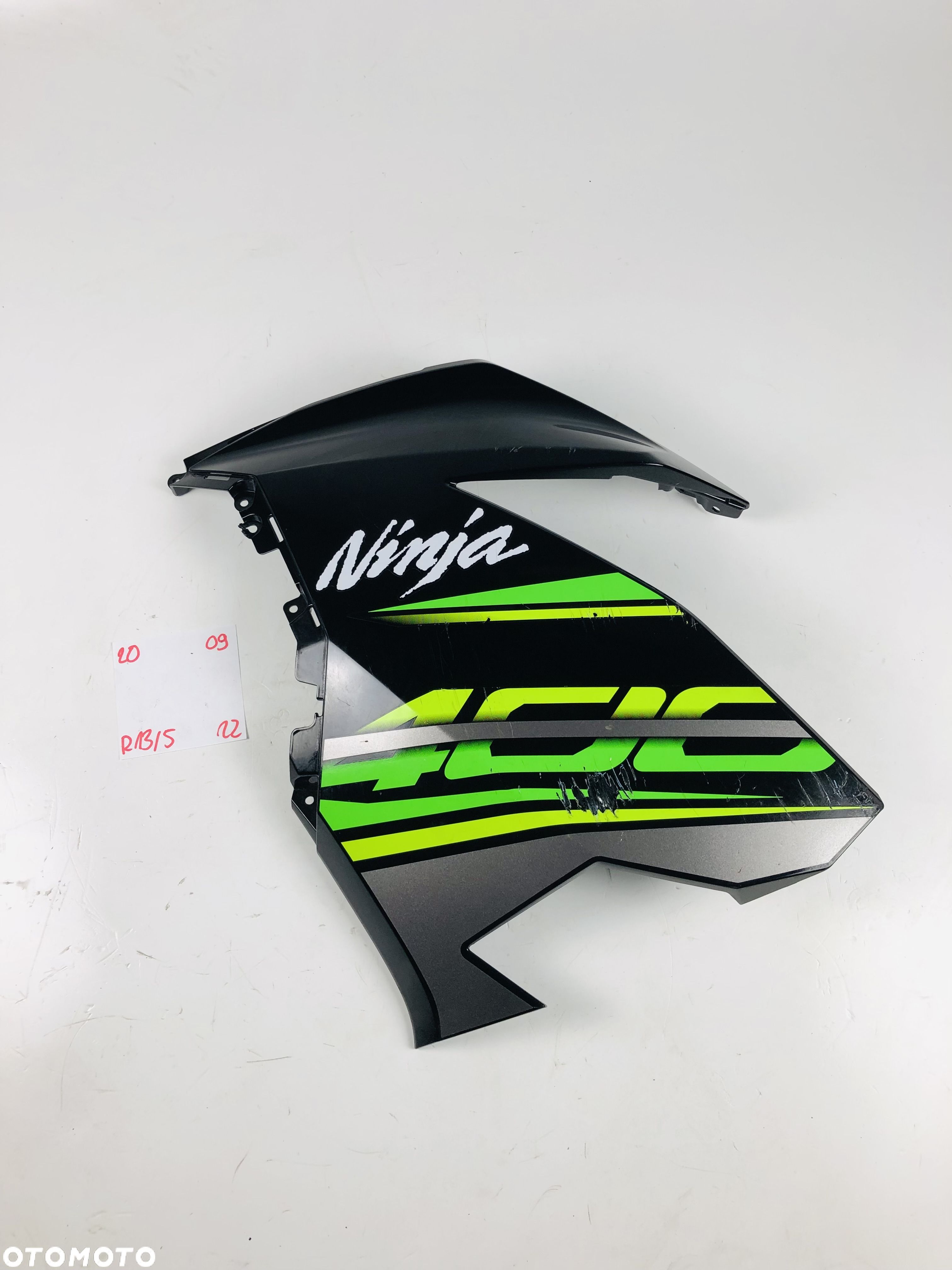Kawasaki Ninja 400 2018 owiewka pług bok lewy ABS - 1