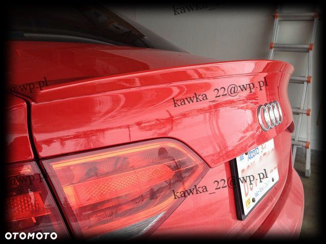 AUDI A4 B8 2008-2012 SEDAN SPOILER LOTKA PODKŁAD!! - 4