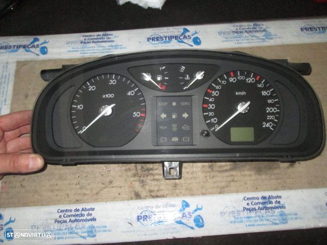 Quadrante 8200170297 RENAULT LAGUNA 2001 1,9DCI KM/H DIGITAL RENAULT LAGUNA 2 2001 1.9DCI 120CV 5P CINZA KM/H  DIGITAL - 1