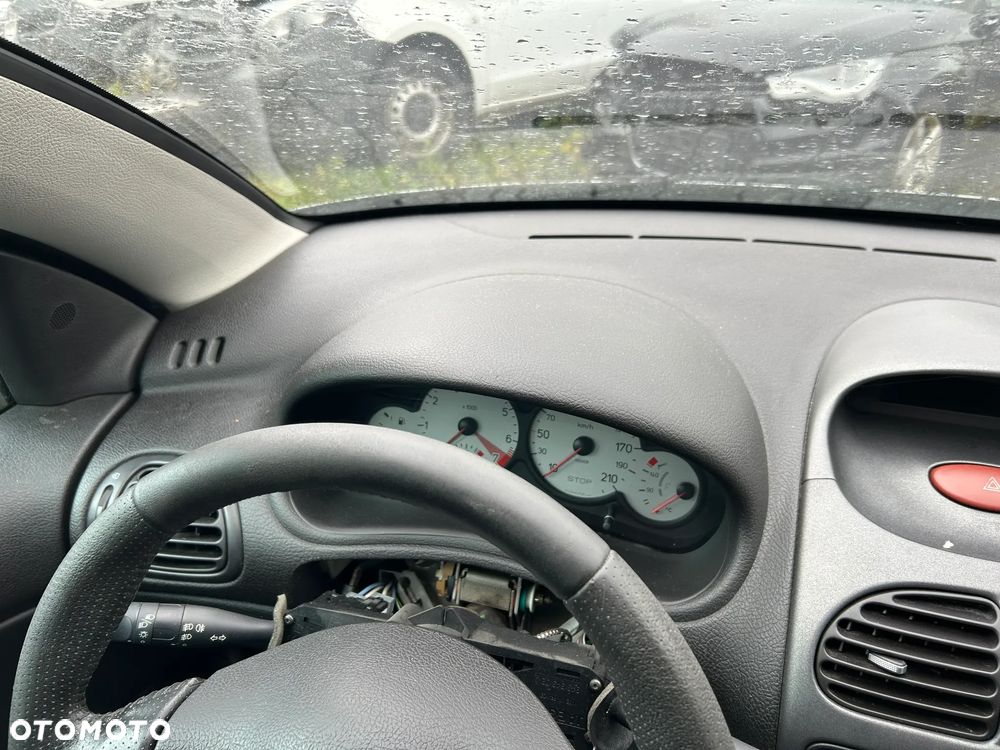 DESKA ROZDZIELCZA KOMPLET PODUSZKI PASY SENSOR PEUGEOT 206 - 4