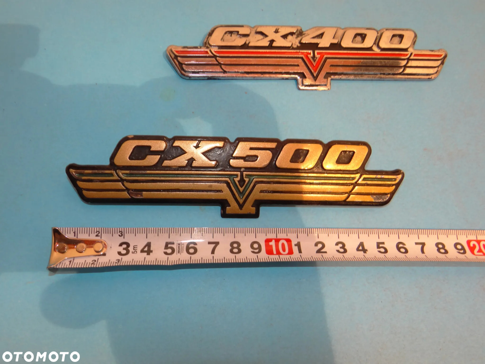 H009 HONDA CX 500 400 EMBLEMAT ZNACZEK NA BOCZEK OSŁONĘ - 2