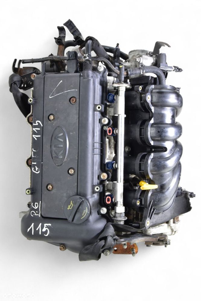 Silnik HYUNDAI i30 ix20 KIA CEED II RIO III VENGA 1.6 125KM G4FC KOMPRESJA - 2