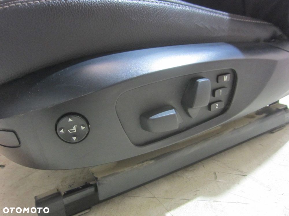 BMW X3 F25 X4 FOTEL PRZEDNI LEWY KIEROWCY CZARNY NEVADA 52107240055 7255655 - 12