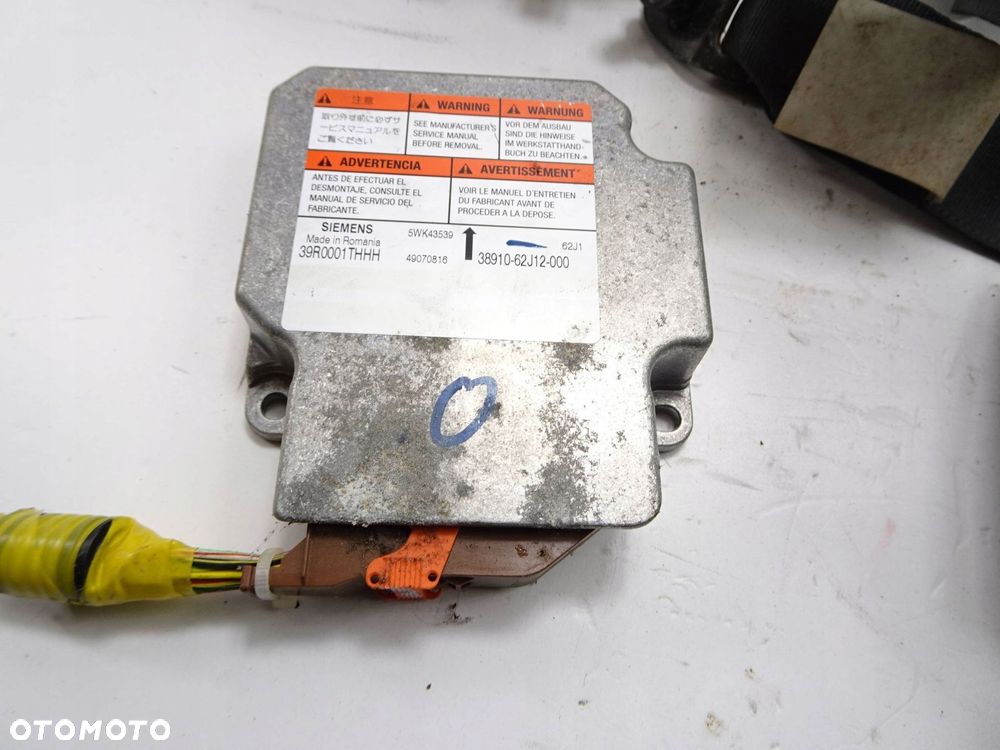 poduszki pasy airbag kpl. suzuki swift mk6 sport - 5