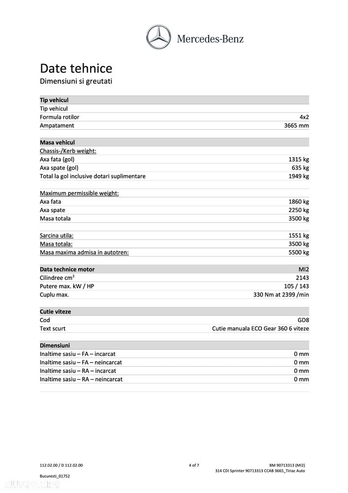 Mercedes-Benz SPRINTER - 17