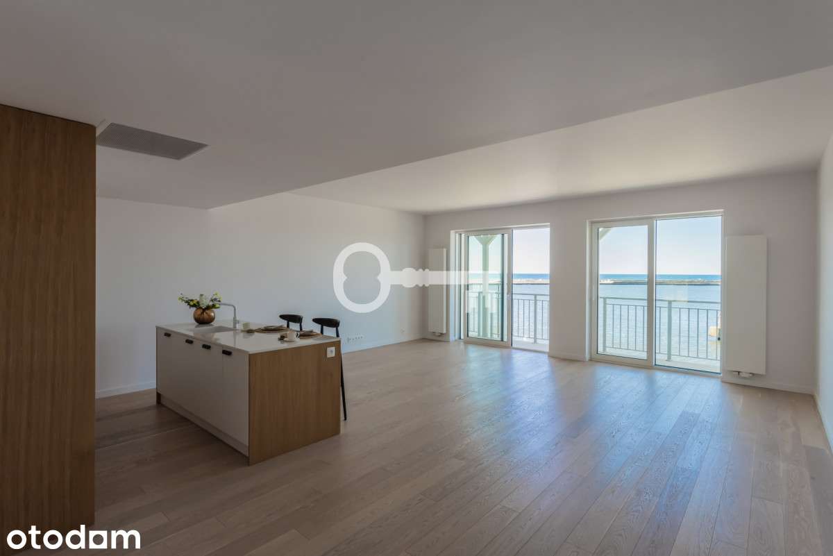 Apartament | 2 balkony | Frontowy widok na morze