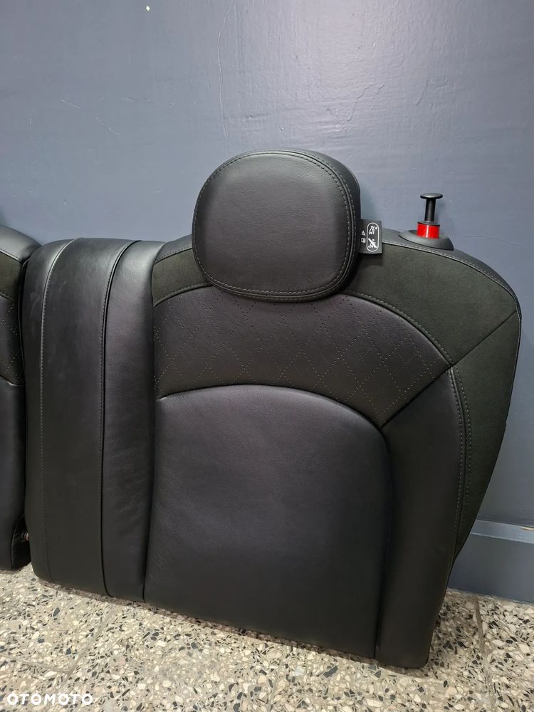 MINI Cooper F56 Fotele komplet Skóra / Alcantara Grzane - 23