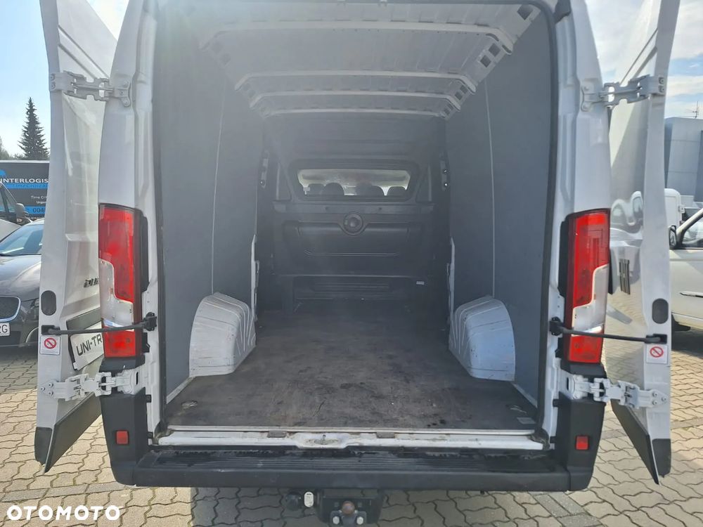 Fiat Ducato L4H2 brygadówka / doka / 7 osób / hak 3t / kamera / czujniki / nowa buda - 7