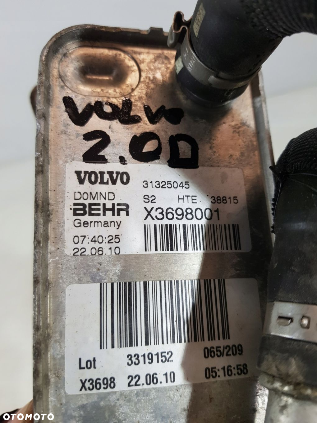 CHŁODNICZKA OLEJU 31325045 VOLVO V70 XC60 XC70 S60 S80 2.4 2.0D - 13