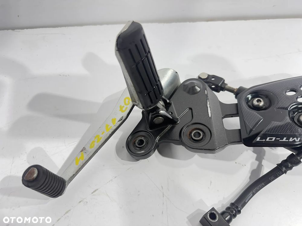 Set podnóżek kierowcy P  Yamaha MT 07  MT07 700  13-17R - 4