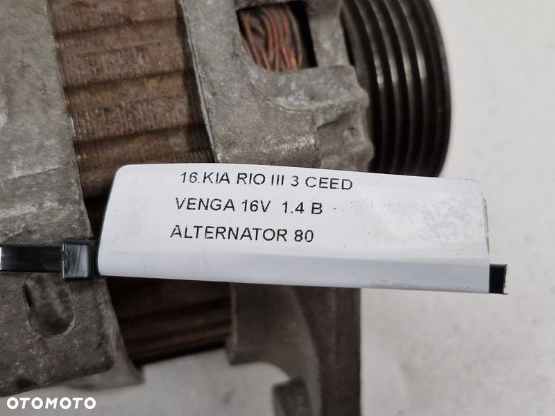 KIA RIO III 3 VENGA 1.4 B ALTERNATOR - 7