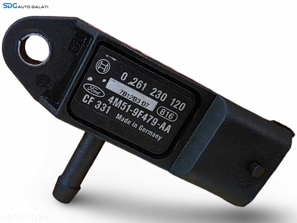 Senzor Presiune Gaze Evacuare Ford Focus C-Max 1.8 TDCi 2004 - 2010 Cod 0261230120 4M51-9F479-AA  [S0187] - 1