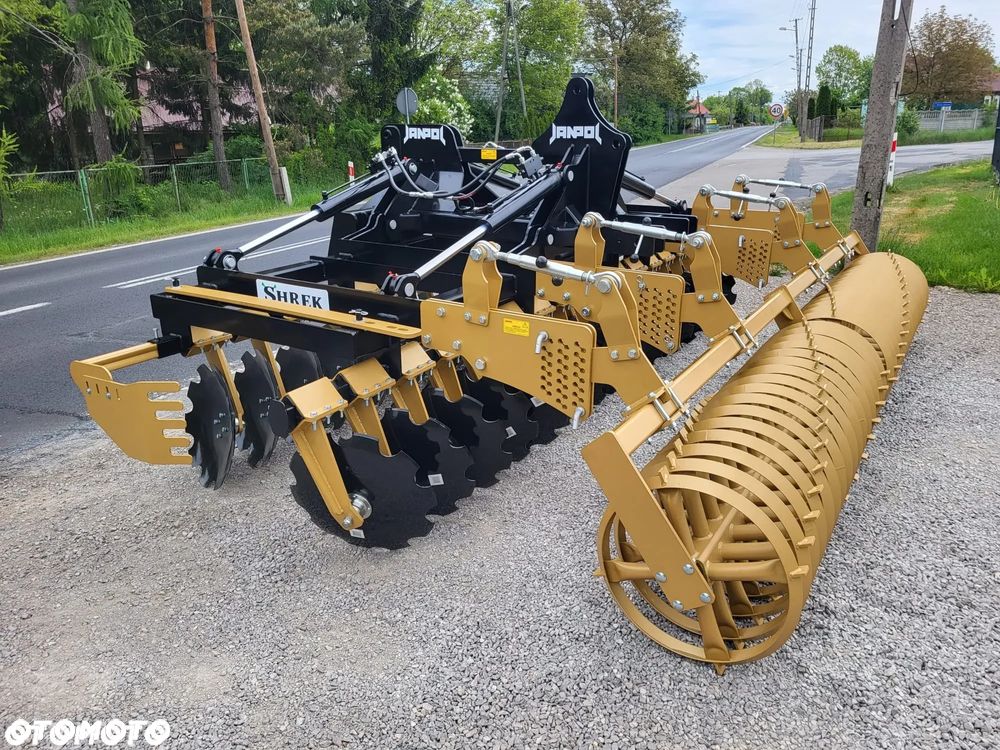 BRONA TALERZOWA talerzówka ciężka/ 4m/ 4 siłowniki/ wał daszkowy fi600 - 8