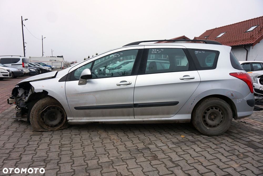 PEUGEOT 308 I T7 KOMBI 2008 EZRC 1.6 HDI DV6ATED4 90KM 20DM75 SREBRNY na części - 2