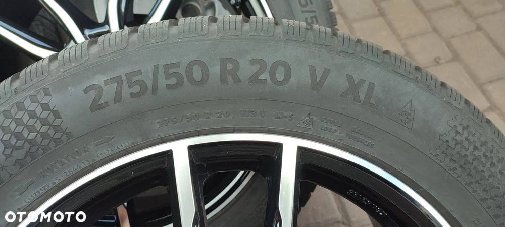 Koła Zimowe Felgi Aluminiowe Mercedes GLE W167 Continental 275/50/20 2022r 4x7,5mm Idealne !! Starogard Gdański Wysylka - 31