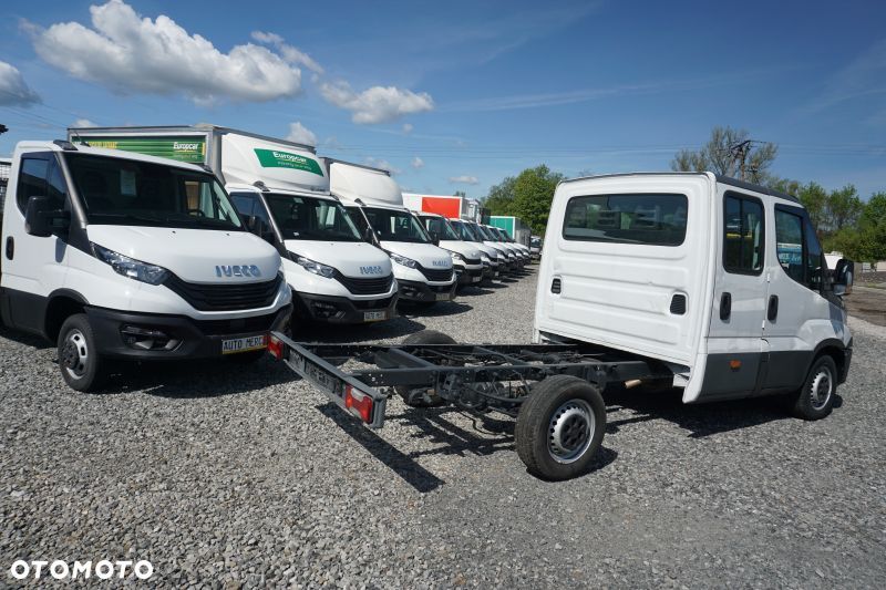 Iveco 35S12 doka brygadówka rama skrzynia wywrotka HDS - 8
