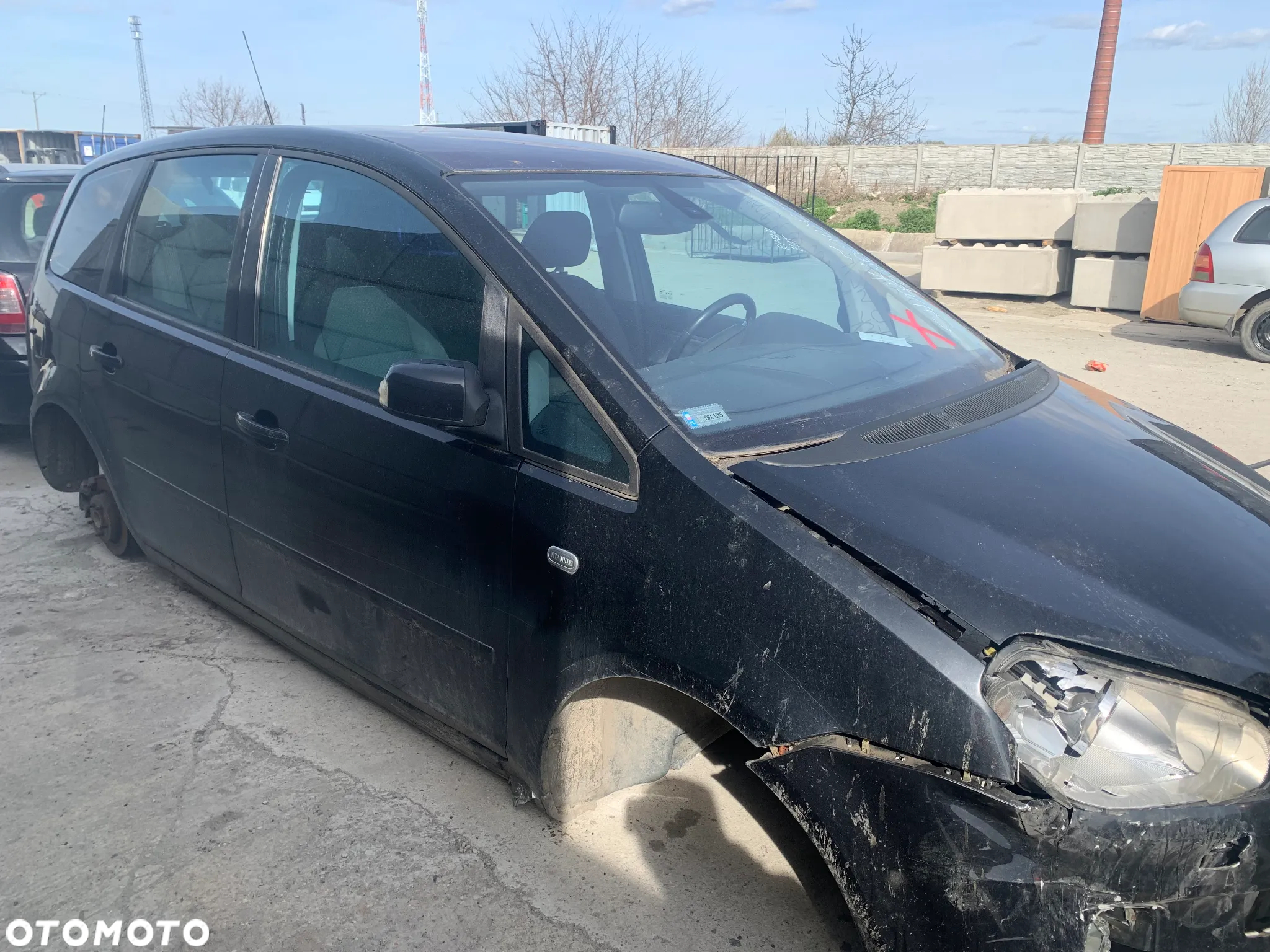 FORD C-MAX 2007 1.8 C18DC4X *SAMOCHÓD NA CZĘŚCI* 334 LAMPA LUSTERKO DRZWI MASKA KLAPA BELKA ZDERZAK BŁOTNIK PRAWA LEWA PRZÓD TYŁ - 3