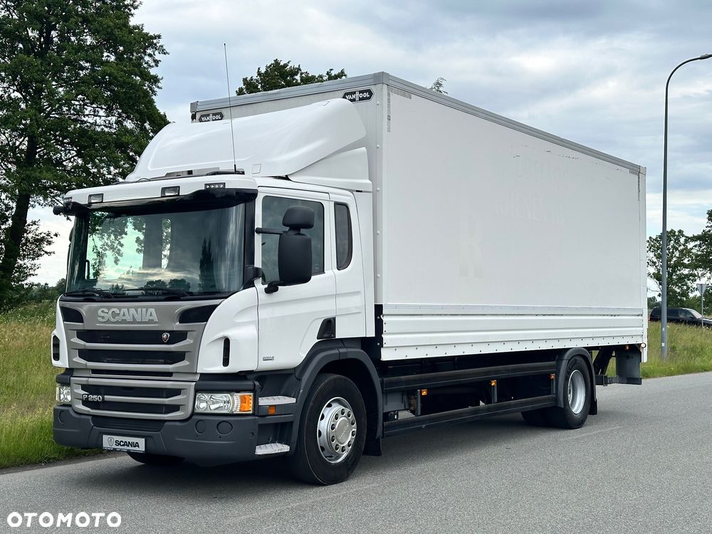 Scania P250 euro6 z Holandii kontener izoterma 19palet - 1
