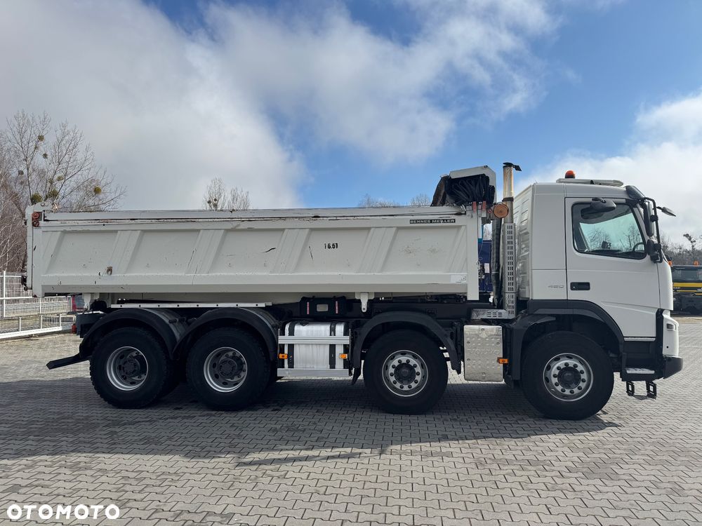 Volvo FMX 460 13L 8x4 MEILLER HYDROBURTA ładne i zadbane - 4