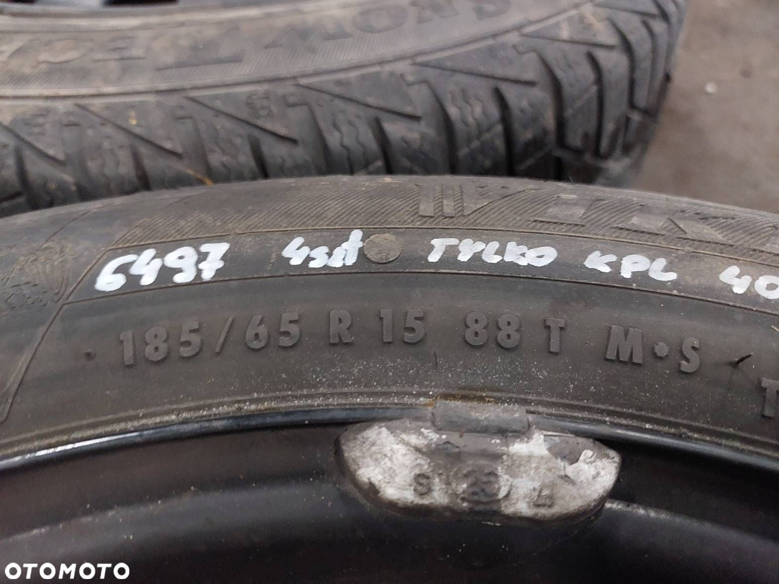 KOŁA KOMPLET FELGI OPONY ZIMOWE 4x108 6Jx15 185/65R15 FORD FOCUS MK1 - 5