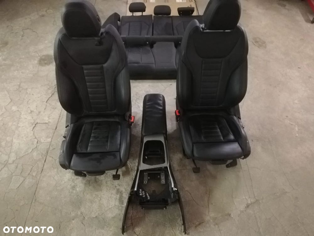 BMW 3 G20 2018r skóry fotele kanapa komplet + boczki drzwiSKÓRA M-PAKIET - 6