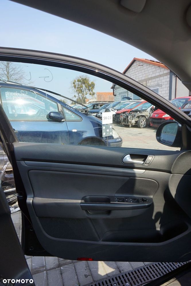 DRZWI PRZEDNIE LEWE GOLF V KOMBI LC9X  CZARNY VOLKSWAGEN 2003-2009 - 5