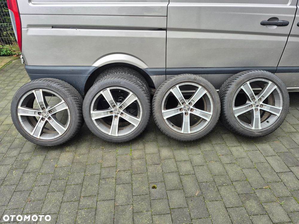 MERCEDES KOMPLET KÓŁ ZIMOWYCH OZ 245/45/18 - 1