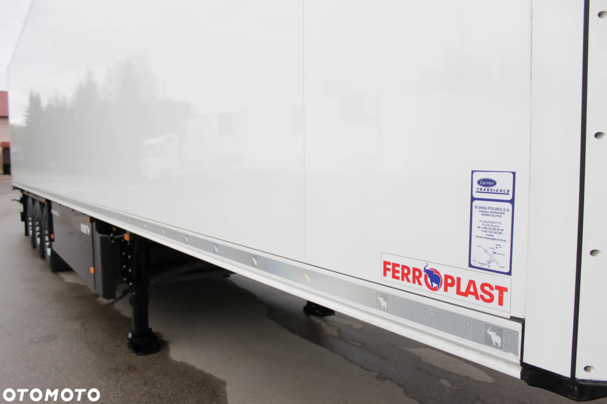 Schmitz Cargobull V7 FP 60 CARRIER VECTOR 1550 / ŚCIANA 7 CM / JAK NOWA / - 30