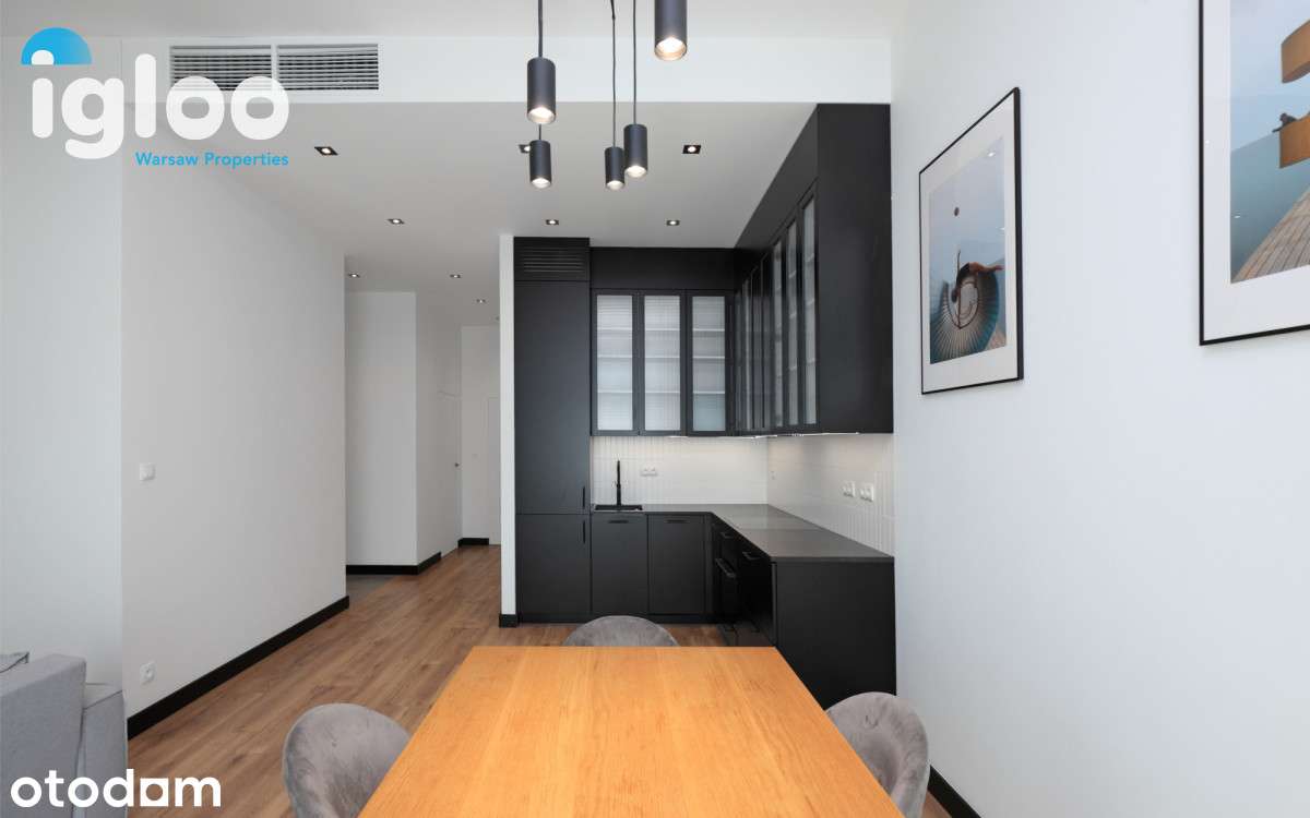 Elegancki trzypokojowy apartament na Powiślu