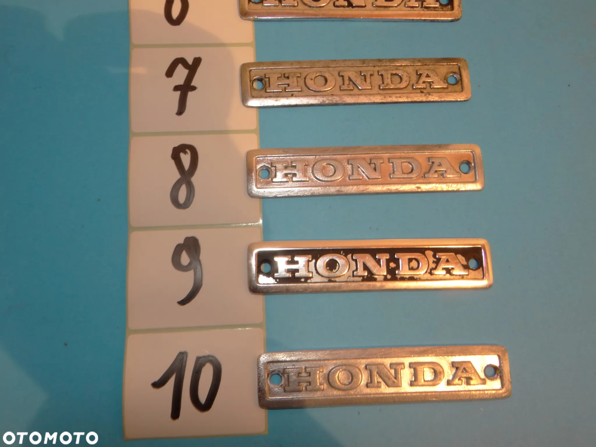 H038 HONDA CX 500 EMBLEMAT ZNACZEK SILNIKA - 8