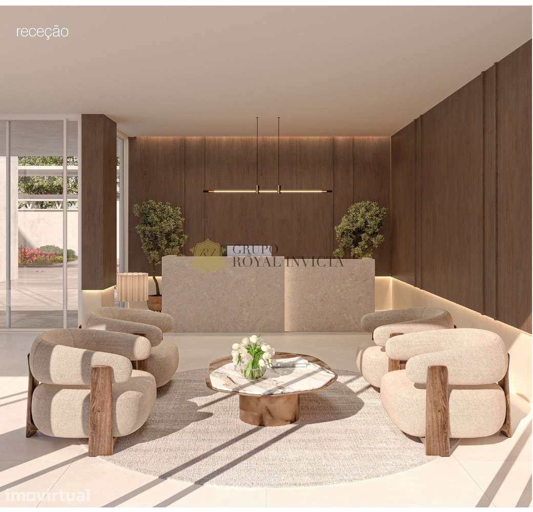 Penthouse T4 de Luxo em Matosinhos Sul com Terraços, Vista 360º e a 30 - Grande imagem: 2/19