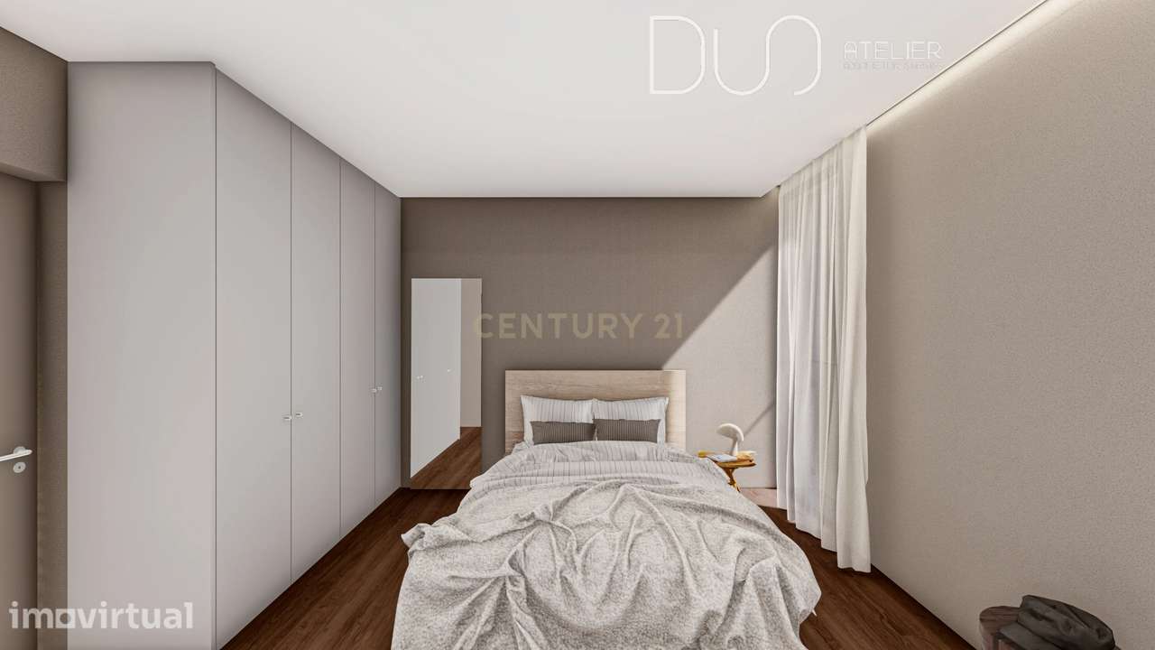 Terreno Urbano com Projeto T3 Aprovado - Grande imagem: 5/15