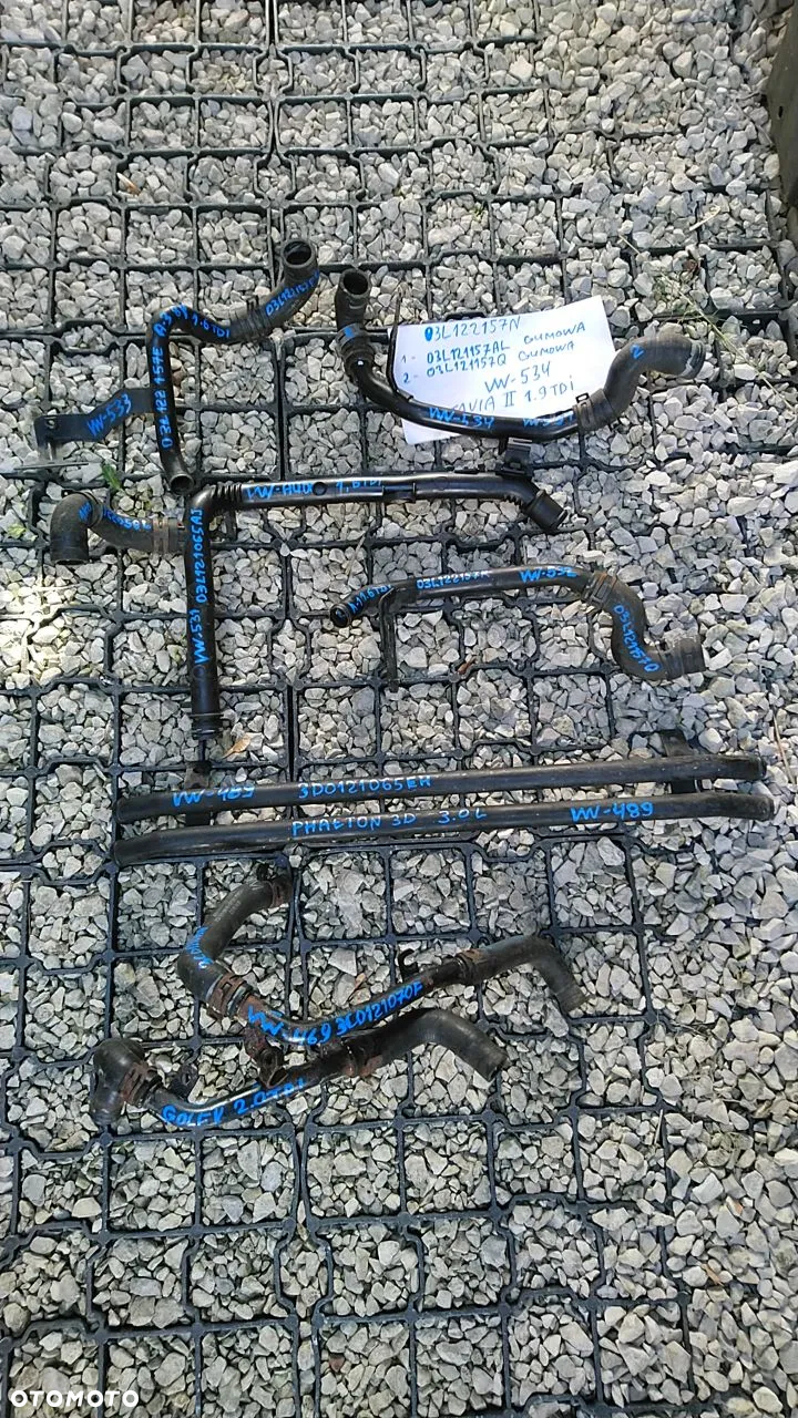 VW AUDI SEAT SKODA MAGISTRALA RURKA WODNA RURKA WODY RURA WODY - 22